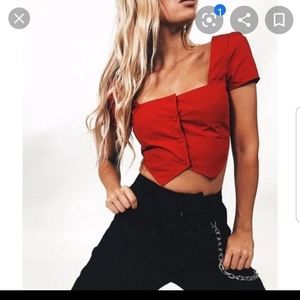 I.am.Gia ankaa crop top medium